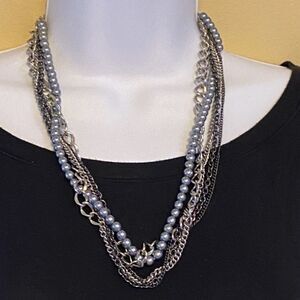 Goth / Punk Multiple Layered Necklace Adjustable